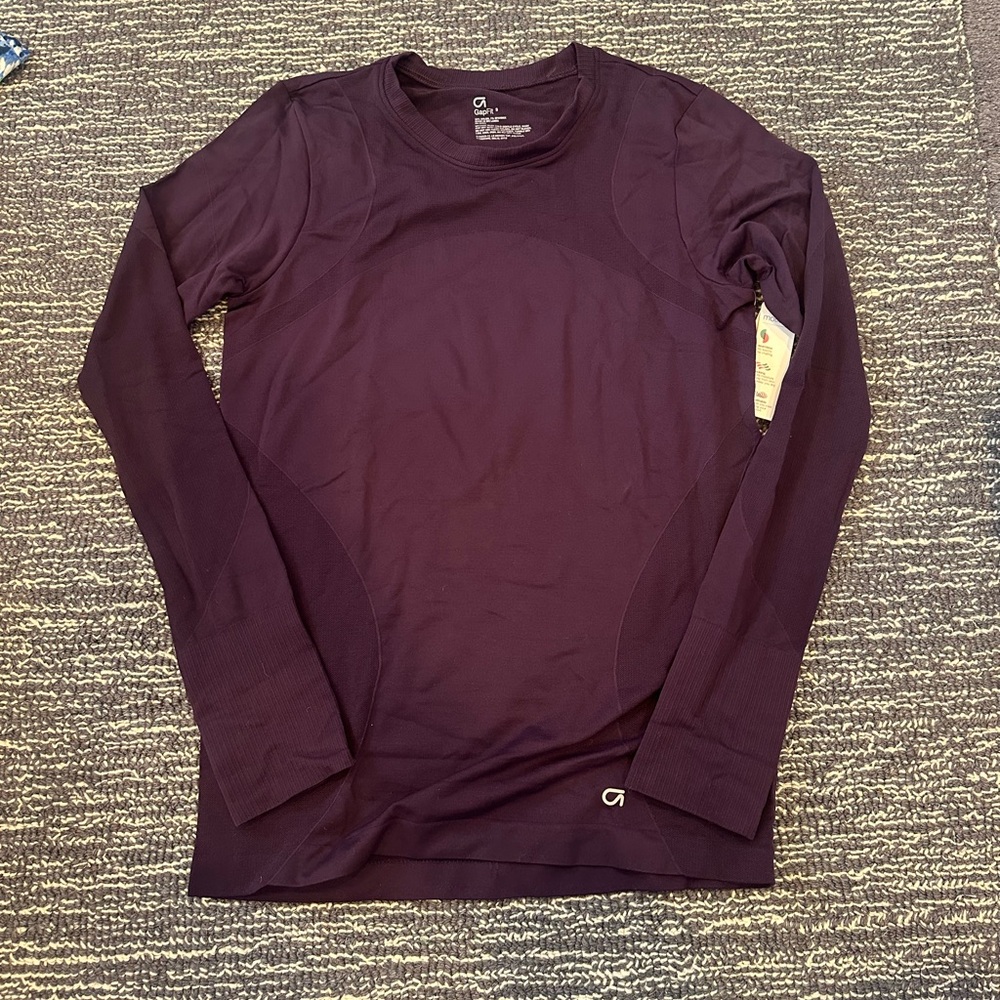 GAPfit Dark Purple Long Sleeve Tee